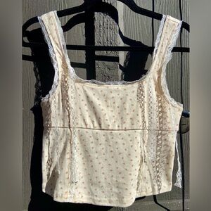 NEW Cute Lace Accent Women's Camisole